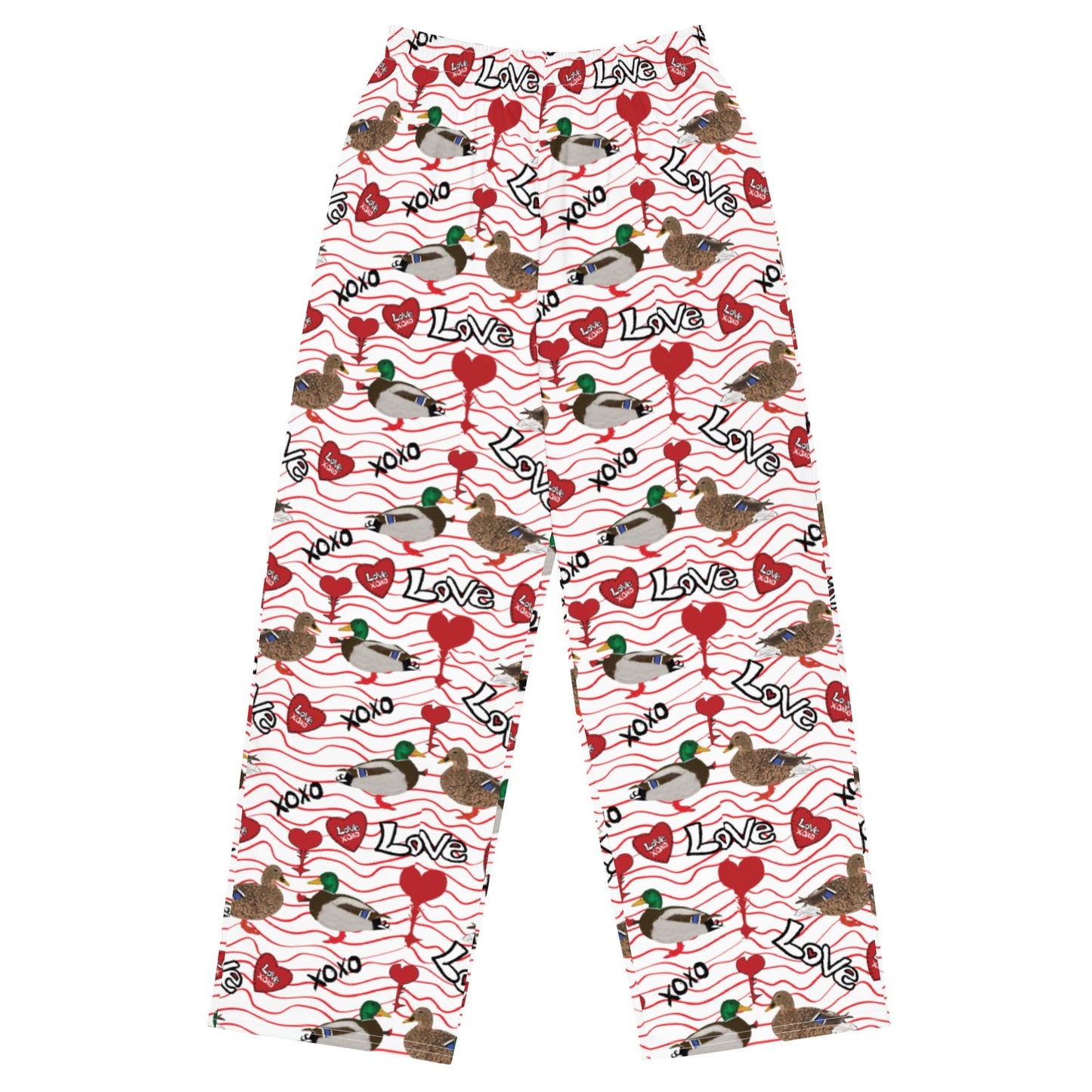 All - over print unisex wide - leg pants - Squirrellyartmama