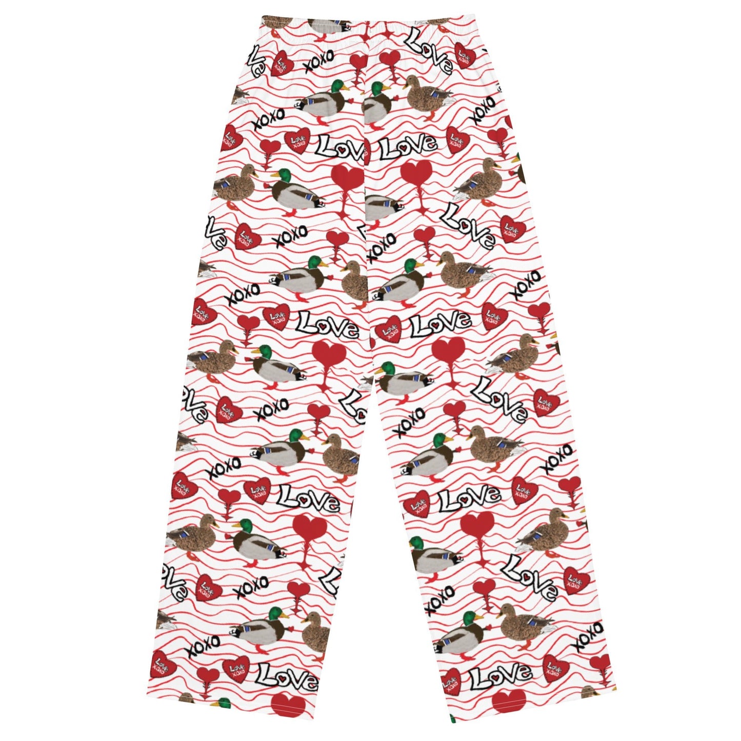 All - over print unisex wide - leg pants - Squirrellyartmama
