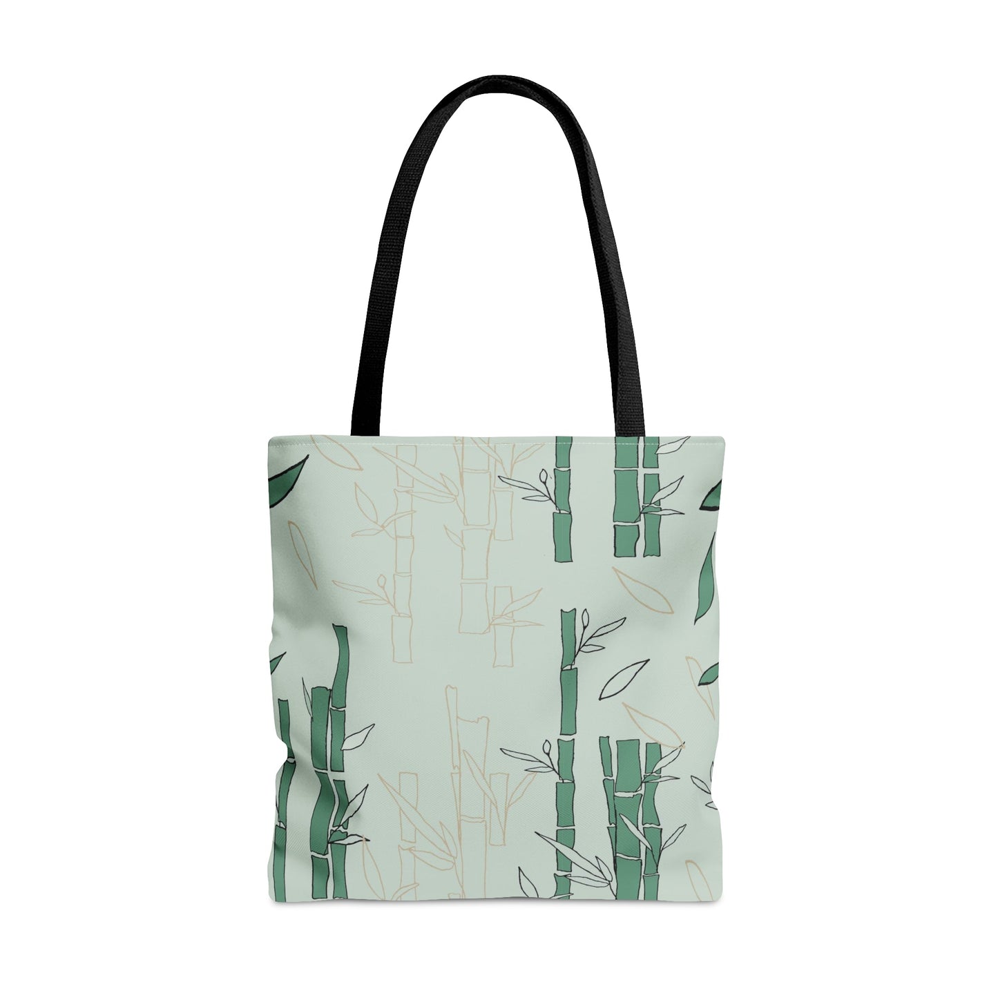 Bamboo Sage Tote Bag - Squirrellyartmama