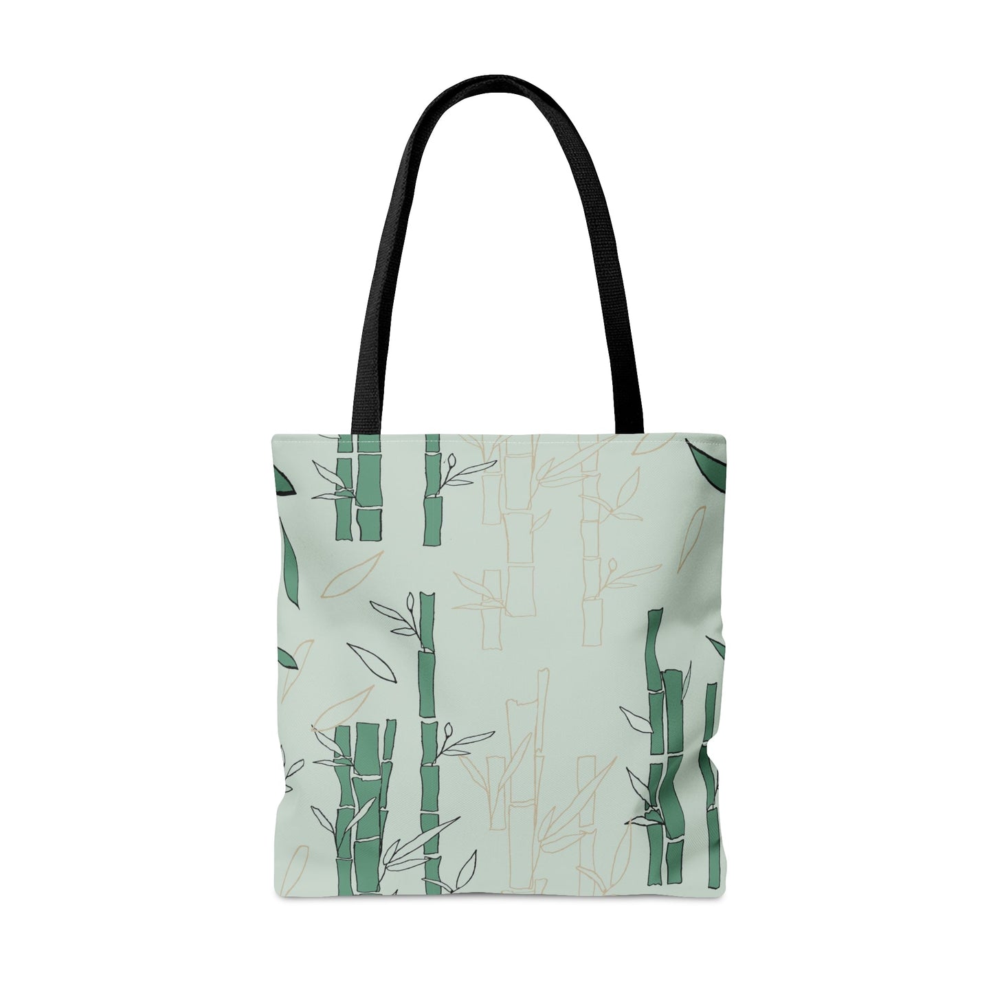 Bamboo Sage Tote Bag - Squirrellyartmama