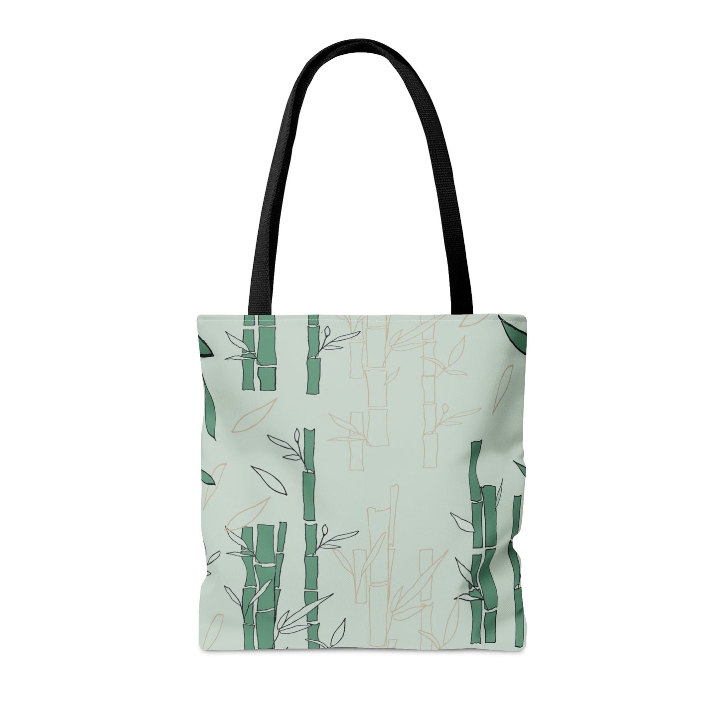 Bamboo Sage Tote Bag - Squirrellyartmama