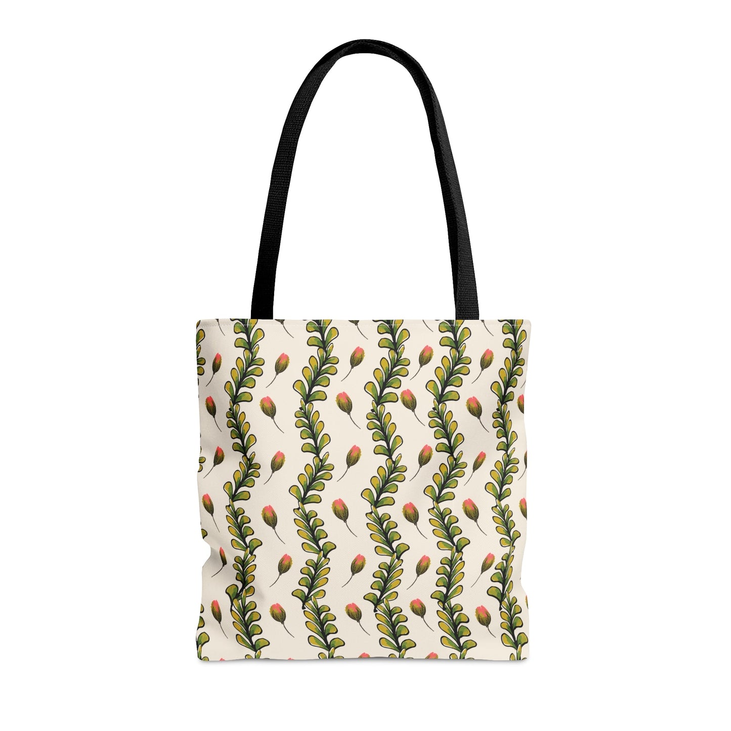 Fleeting Petals and Rose Tote Bag - Squirrellyartmama
