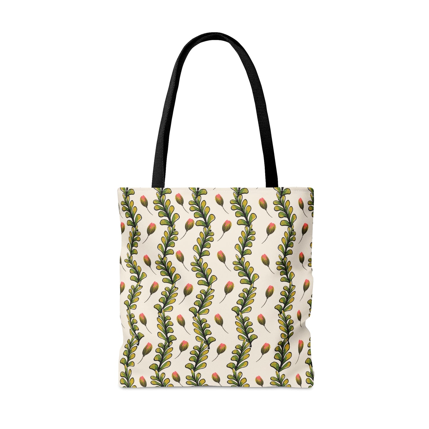 Fleeting Petals and Rose Tote Bag - Squirrellyartmama