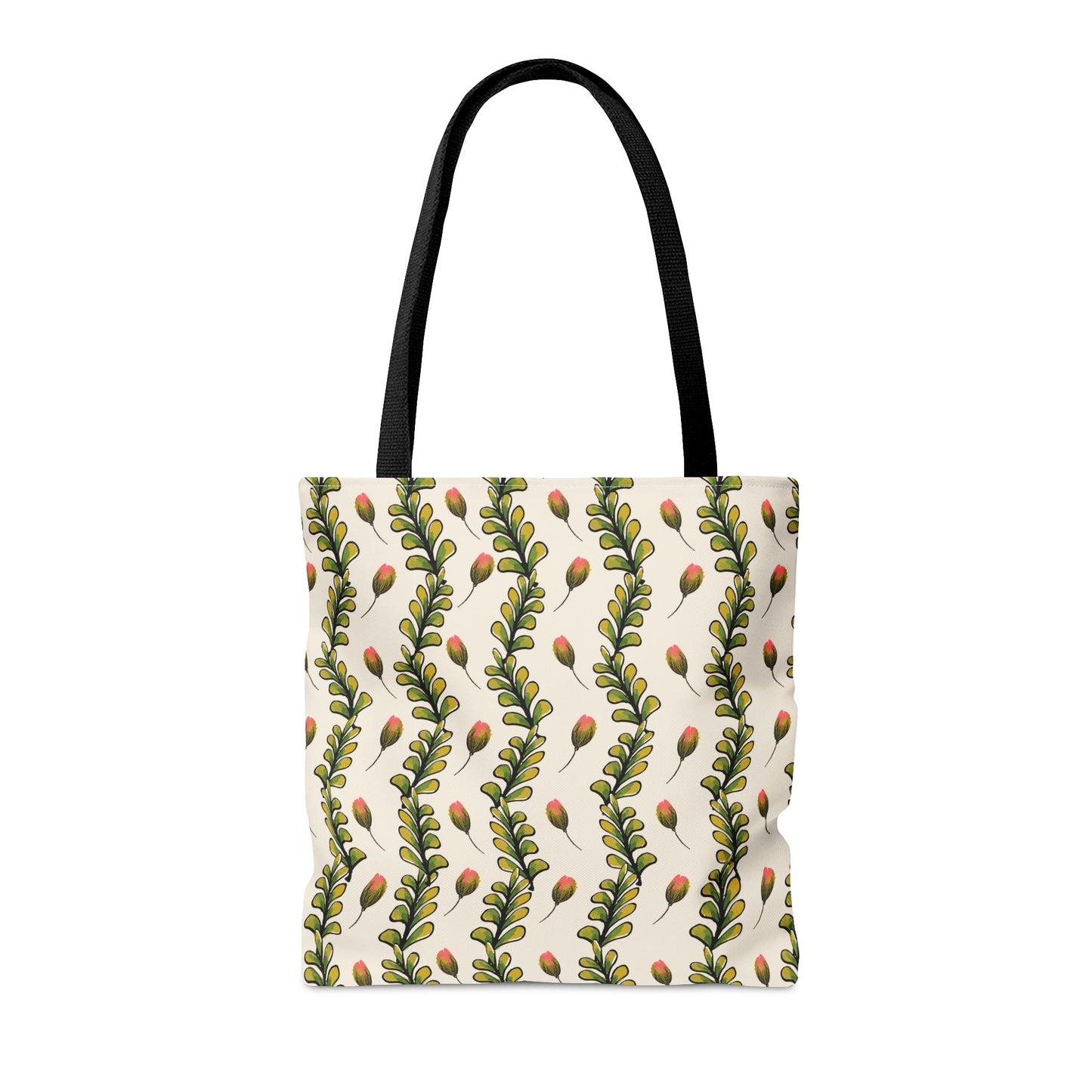 Fleeting Petals and Rose Tote Bag - Squirrellyartmama