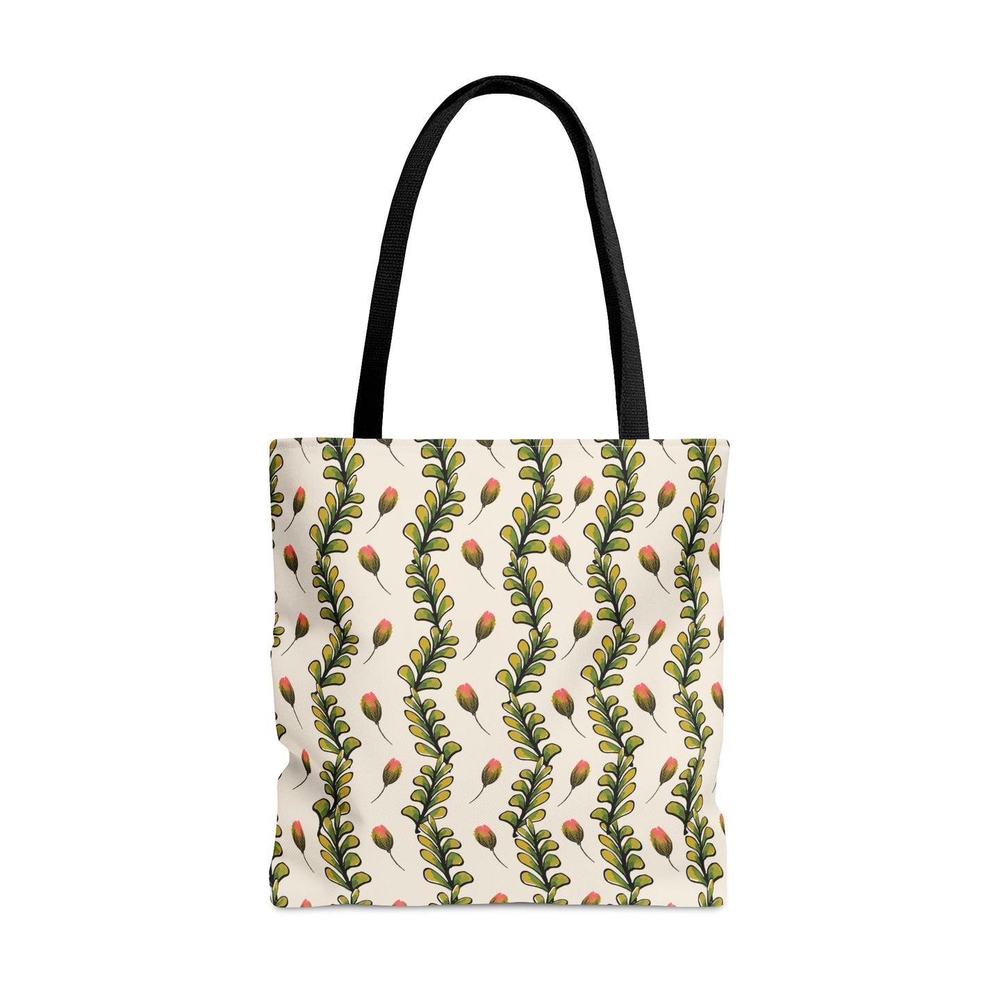 Fleeting Petals and Rose Tote Bag - Squirrellyartmama