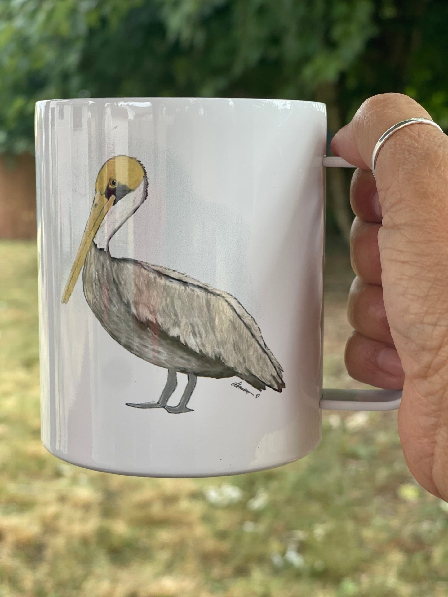 Viking Pelican Camp Mug – 12 oz Aluminum Camping Mug with Splash - Proof Lid (Copy) - Squirrellyartmama