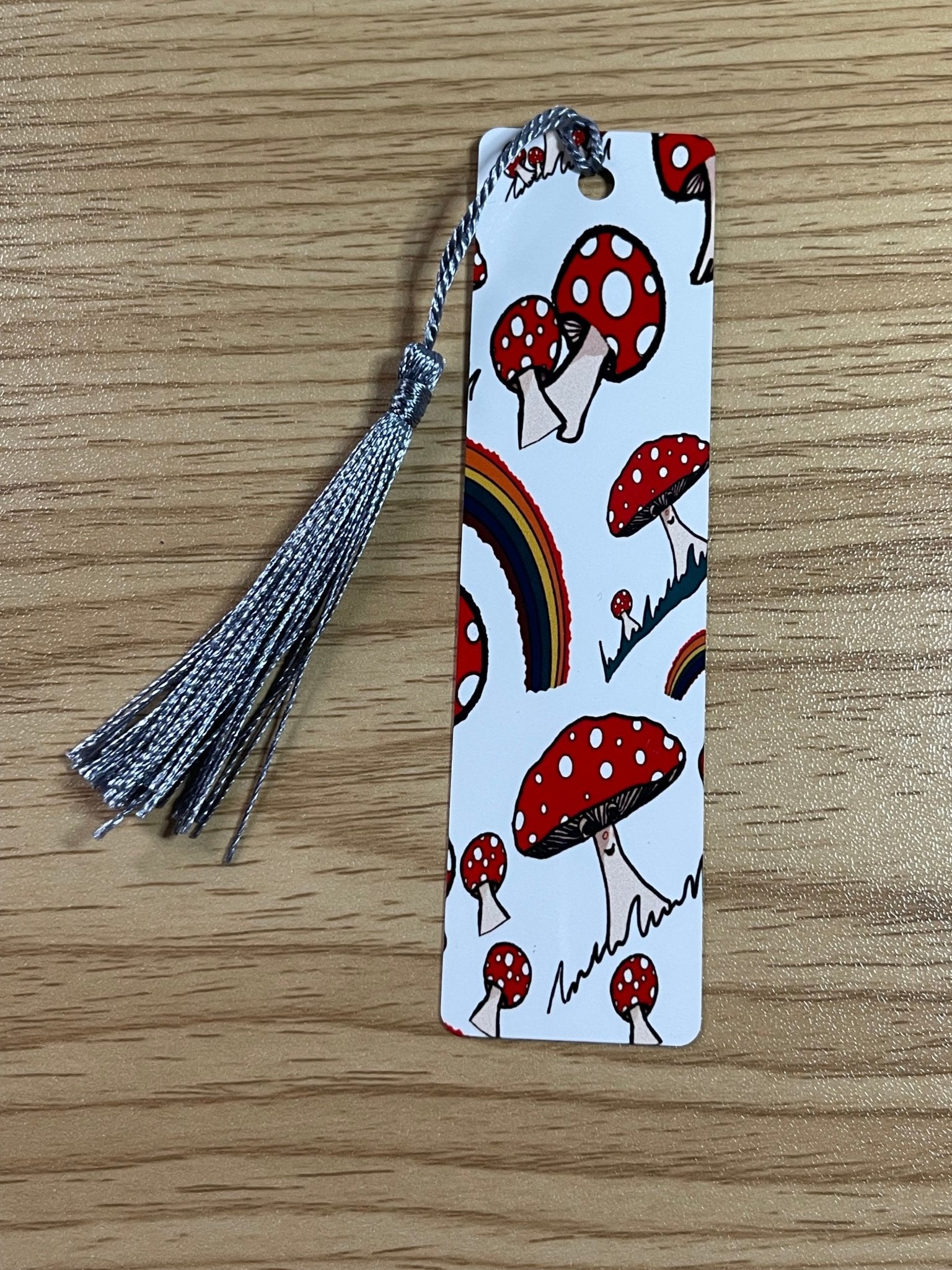 Amanita Mushroom Aluminum Bookmark - Color Crumbs Club