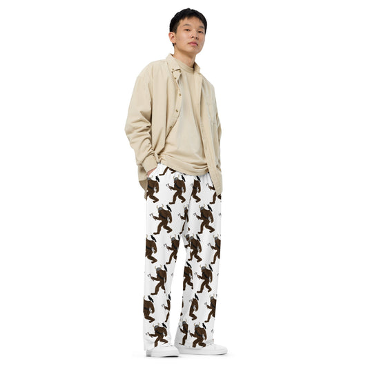 Big Foot Viking Pajama pants - Squirrellyartmama