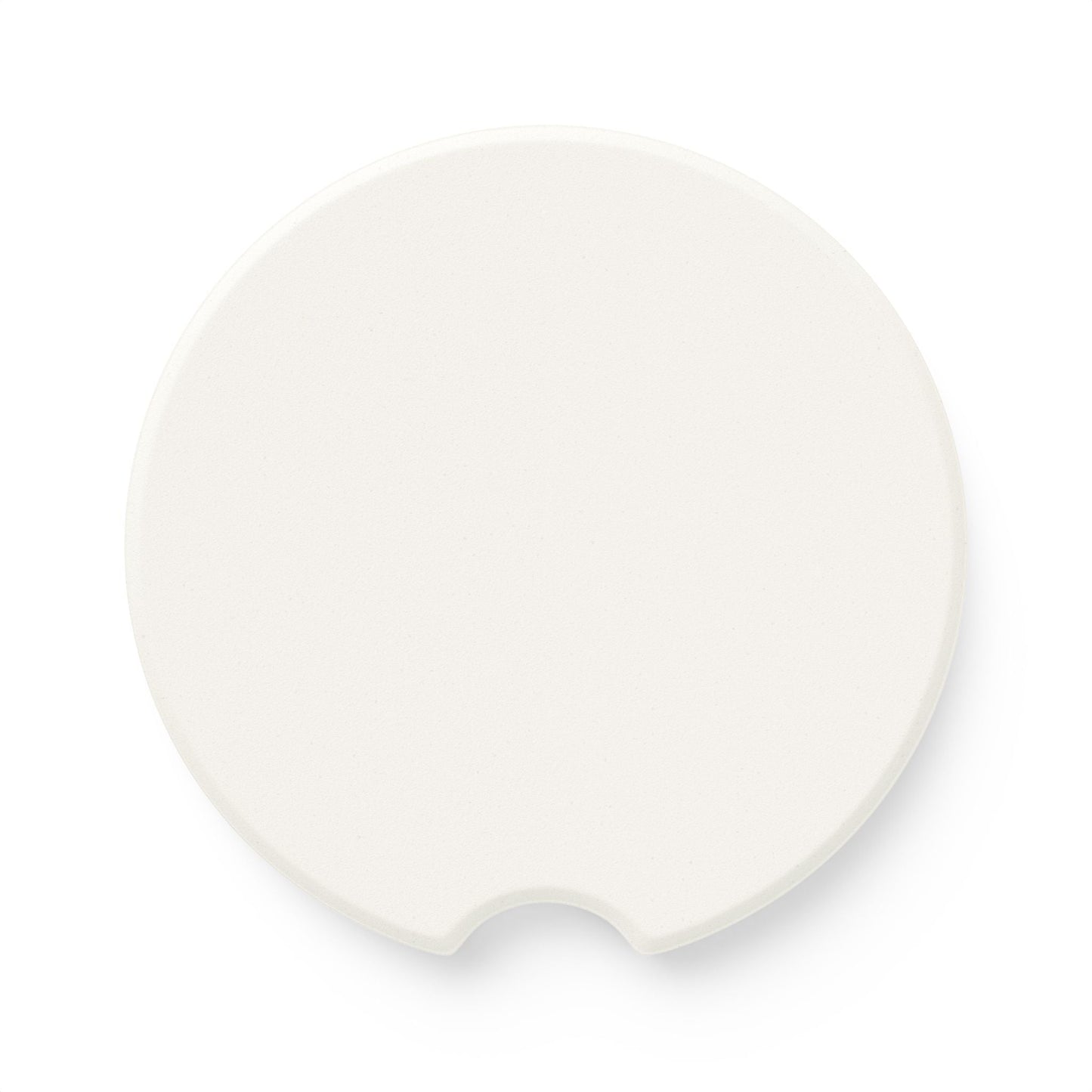 Soapstone Car Coaster Just for Today Peach Chopstick Design Car Coaster - Squirrellyartmama