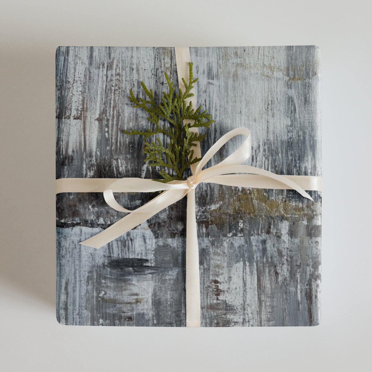 Split Gray Wrapping paper sheet set of 3 - Squirrellyartmama